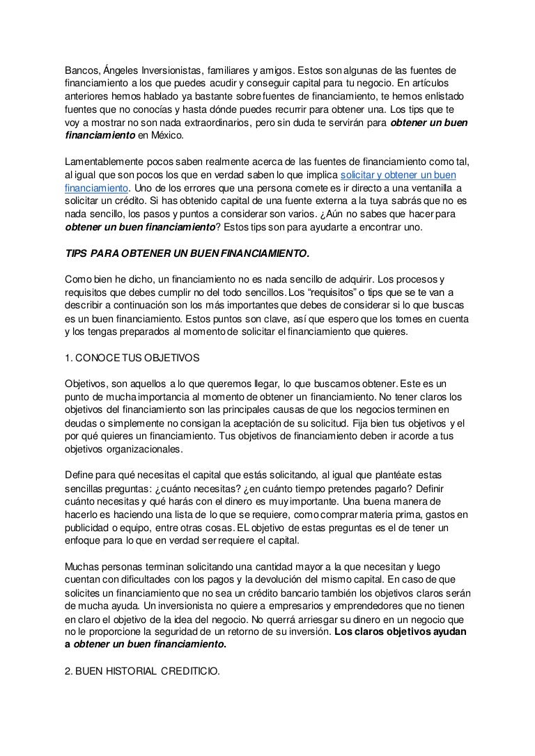 Como tener historial crediticio mexico